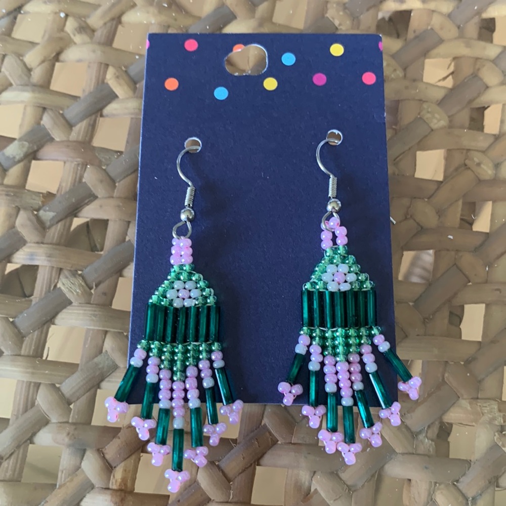 Handmade Beaded Earrings